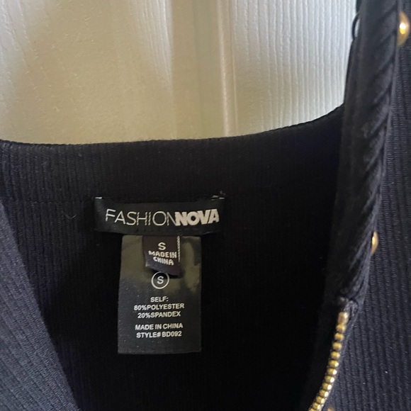 Fashion nova stud sweater maxi dress color black size small - Picture 7 of 8